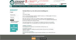 Desktop Screenshot of letselschademagazine.nl