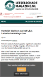 Mobile Screenshot of letselschademagazine.nl