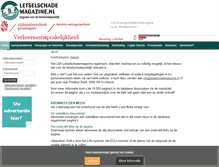 Tablet Screenshot of letselschademagazine.nl